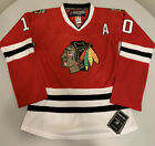 NWT Womens Chicago Blackhawks CCM Hockey Stitched Patrick Sharp Jersey Large L