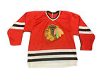 VTG 90s Chicago Blackhawks CCM Maska Jersey Size Large Made USA