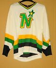 1970 80s Maska Minnesota North Stars White with No Number Jersey