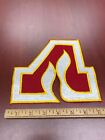 VTG NHL Hockey Atlanta Flames Jersey Patch Crest Large 8 Unused New Old White