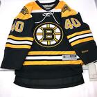 New With Tag NHL Reebok Boston Bruins Stitched 40 Rask Kids Youth Jersey S M