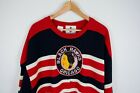 Chicago Blackhawks RARE Vintage CCM Large Hockey Jersey Retro 1940 Logo