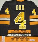 VINTAGE NWT BOBBY ORR BOSTON BRUINS CAREER STATS AWARDS NHL CCM HOCKEY JERSEY