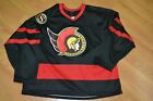 Vintage OG Ottawa Senators CCM Hockey Jersey Large Black 1992 NHL 90s Nice