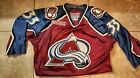 PATRICK ROY 1999 2000 COLORADO AVALANCHE STARTER AUTHENTIC JERSEY SIZE 46