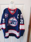 Vintage 1972 1996 Winnipeg Jets Final Year CCM Hockey Jersey size adult XL VGC