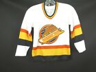 Vancouver Canucks CCM Jersey 1990s Stitched Vintage NHL Hockey Boys Youth M