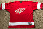 VTG Detroit RED WINGS Home Jersey From Logo Athletic FEDOROV  91 Mens L Nice