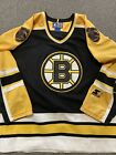 Men Mens Vintage Starter Boston Bruins Hockey Jersey With Number 18 XL