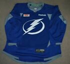 Tampa Bay Lightning Authentic Team Issued Reebok Practice Jersey Size 56