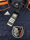 NBA Charlotte Bobcats 2012 Authentic LS Shooting Shirt Size M Adult Adidas
