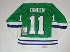 KEVIN DINEEN SIGNED VINTAGE CCM HARTFORD WHALERS HOME JERSEY JSA COA