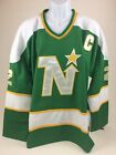 Curt Giles 2 NHL Minnesota North Stars Throwback Jersey Size Extra Large
