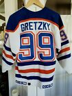 Edmonton Oilers Double Tagged Wayne Gretzky Center Ice CCM Jersey sz 46