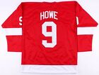 Gordie Howe Red Wings On Ice Style Custom Stitched Captain Jersey Size XL