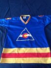 Final Sale Vintage COLORADO ROCKIES Jersey Good Sports NHL HOCKEY Adult Small