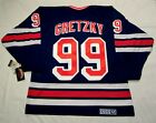 WAYNE GRETZKY size LARGE New York Rangers CCM Vintage Heroes Of Hockey Jersey