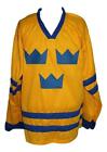 Custom Name  Sweden Tre Kronor Hockey Jersey Niklas Lidstrom Any Size