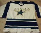 Vintage Starter Dallas Stars White Hockey Jersey Size XL stitched blank