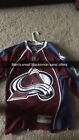 Mens Small Nathan MacKinnon Reebok Colorado Avalanche NHL Jersey