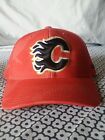 Calgary Flames Reebok Mens SAMPLE Snapback Hat Red Camo NEW