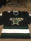 Vintage Dallas Stars Black Starter Hockey Jersey XL Good Condition