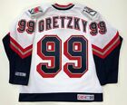 WAYNE GRETZKY 1999 NEW YORK RANGERS LIBERTY WHITE CCM JERSEY SIZE LARGE