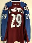 Reebok Premier NHL Jersey Colorado Avalanche Nathan MacKinnon Burgundy Alt sz M