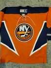 New York Islanders CCM Replica Mens Large Orange Alternate Jersey 2002 07