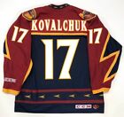 ILYA KOVALCHUK 2001 ATLANTA THRASHERS CCM ROOKIE JERSEY SIZE LARGE RED