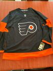 PHILADELPHIA FLYERS size 54 ADIDAS HOCKEY JERSEY Climalite Authentic 180