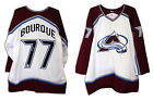 Ray Bourque Autographed White Jersey Colorado Avalanche