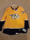 Pekka Rinne Nashville Predators Adidas Authentic NHL Hockey Jersey NEW Sz 54