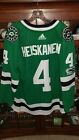 NHL Jersey Official On Ice Version Dallas Stars Miro Heiskanen Size 50