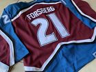Vintage Colorado Avalanche Peter Forsberg NHL Hockey Jersey