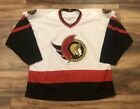 Ottawa Senators Vintage CCM Maska Sewn NHL Hockey Jersey Mens XL RARE Canada OG