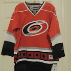 NHL REEBOK Premier Carolina Hurricanes Hockey Jersey New Youth L XL MSRP 80