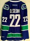 Reebok Premier NHL Jersey Vancouver Canucks Daniel Sedin Blue sz 2X