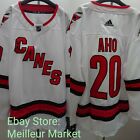 Sebastian Aho Carolina Hurricanes Adidas Climalite Away Jersey Size Large 52 NEW