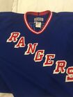 Brian Leetch New York Rangers Blue 1990 1997 Throwback CCM NHL Jersey Size 48