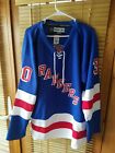 Reebok Authentic New York Rangers Henrik Lundqvist Hockey Jersey Size 52 strap