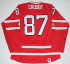 SIDNEY CROSBY 2010 TEAM CANADA JERSEY SIZE X LARGE PEGUINS