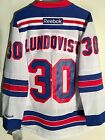 Reebok Premier NHL Jersey New York Rangers Henrik Lundqvist White sz S