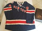 REEBOK CCM GRABNER  40 NEW YORK RANGERS 85th ANNIVERSARY JERSEY Sz 54 w STRAP