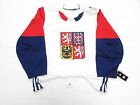 TEAM CZECH REPUBLIC AUTHENTIC WHITE 2016 WORLD CUP OF HOCKEY ADIDAS JERSEY SZ 52