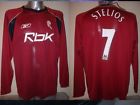 Bolton Wanderers Stelios XL BNWT Shirt Jersey Football Soccer Reebok Greece New