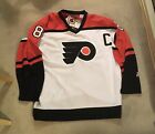 Philadelphia Flyers Eric Lindros Home Starter jersey Autographed XL