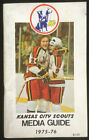 1975 76 Kansas City Scouts Final Season NHL Hockey Media Guide New Jersey Devils