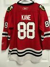 PATRICK KANE 88 Chicago Blackhawks Boy Hockey Jersey Youth L XL Reebok NHL