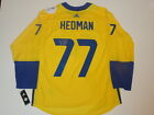 VICTOR HEDMAN SIGNED 2016 TEAM SWEDEN WORLD CUP OF HOCKEY JERSEY JSA COA